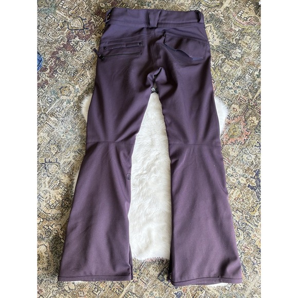 Volcom snowboard ski pants stretch slim women's small petite EUC - Picture 2 of 12